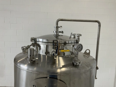 Used PSYCHO BREW JACKETED CONICAL FERMENTER/UNITANK 10BBL Dish & Cone Bottom Tanks Michigan US | Miedema Asset Management Group #1580147