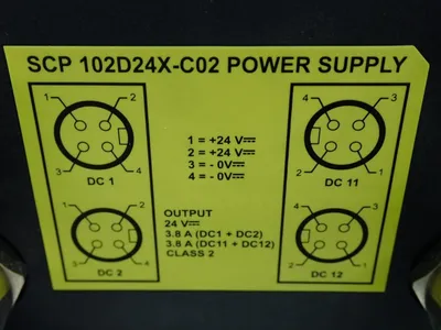 Used SOLA SCP102D24XC02 Power Supplies | HGR 24 #738823