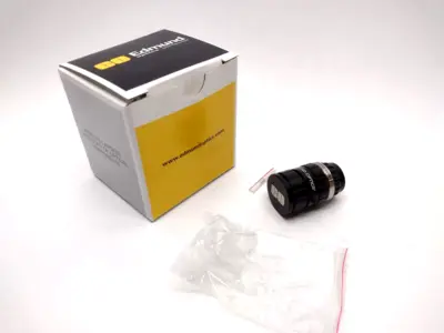 New | in-Stock Edmund Optics 12mm, 400-2000mm Primary WD HR Fixed Focal Length Lens Optics Michigan US | Maverick Industrial Sales #1391982
