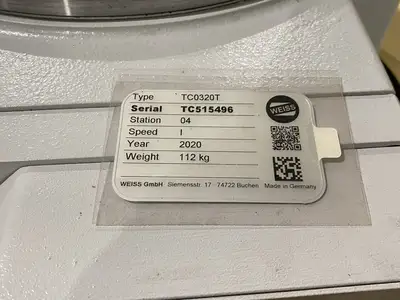 USED WEISS ROTARY INDEXING TABLE 4-STATION, SPEED I, NO MOTOR