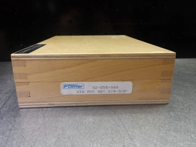 Fowler .250-.375" XTA Analog Holemike Set 52-255-565 (LOC2652A)