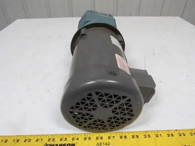 David Brown M032010EANT4 Series M In Line Helical Reducer W/ Baldor 1/2HP Motor