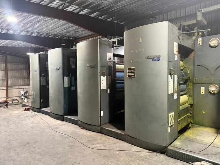 Used 2009 GOSS M800 Offset Presses Illinois US | Machinery Solutions Group, Inc. #1420655