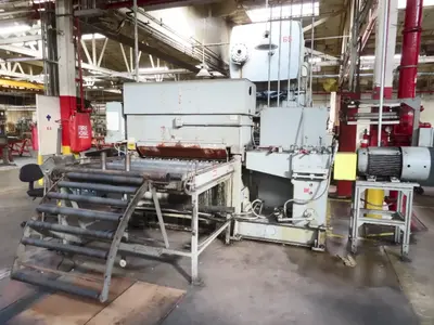 60" X .057" HERR-VOSS MODEL #66/1.156-19/9 4-HIGH BACKED UP PRECISION COIL LEVELER: YOBRO #25004