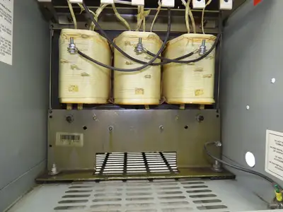 Federal Pacific T43T15E Stepdown Power Transformer 15kva 3Ph HV 480 LV 240/120