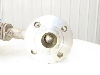 Compact II C30 SR-2C 1/4 Turn Ball Valve Actuator 1-1/2" SS ANSI 150 W/ Switch
