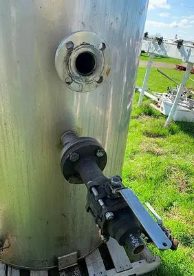 Tank, 270 Gallon, 316L Stainless Steel, UL 142, 3' x 5', #S743624