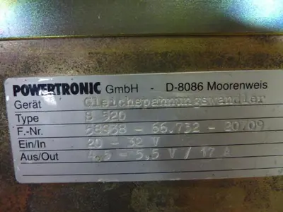 USED POWER TRONIC S 520