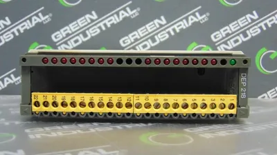 AEG Modicon DEP 218 Discrete Input Module 6728-042.276454 Rev. 09 Used
