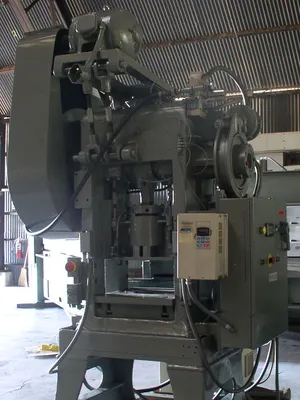 30 Ton Bliss Straight Side S.C. High Speed Press; Flywheel Drive; Re-mfg. 2005