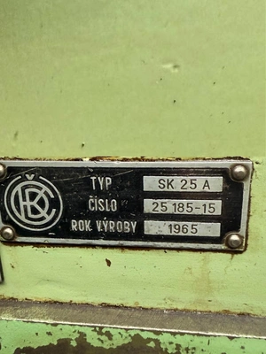 CKD BLANSKO Vertical Turning Lathe, in good working condition, visible under power, POA
