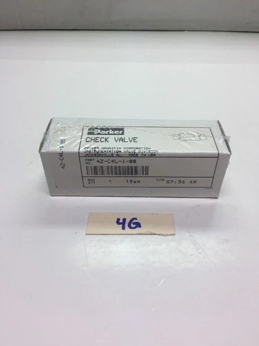 NEW PARKER 4Z-C4L-1-SS