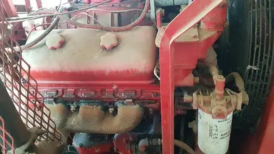 USED GARDNER DENVER PE-5Y 3X5 TRIPLEX WELL SERVICING REVERSING MUD PUMP PACKAGE