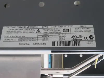 Used NIDEC 5401 AC Drive Control Module Texas US | Aucto #1307201