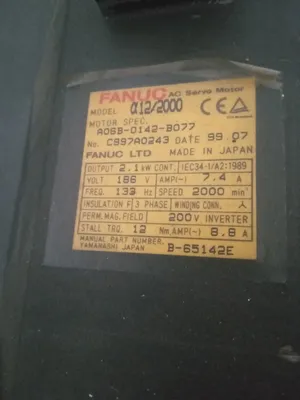 USED FANUC A06B-0142-B077