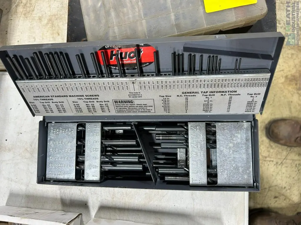 Used _UNKNOWN_ MOSTLY COMPLETE HUOT COMBINATION DRILL INDEX Drills Illinois US | Heath Industrial Auction Services #1549706