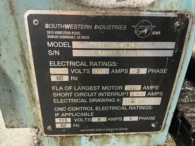 Used SOUTHWESTERN INDUSTRIES TRAK 1440P CNC Lathes Ohio US | HGR 24 #1316145