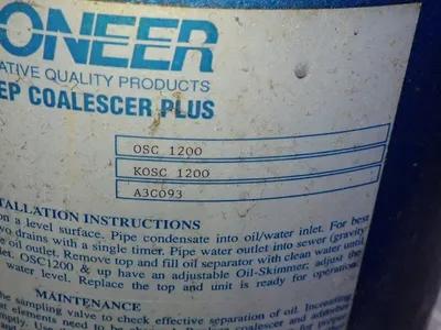 USED PIONEER AIR SYSTEMS INC OSC1200