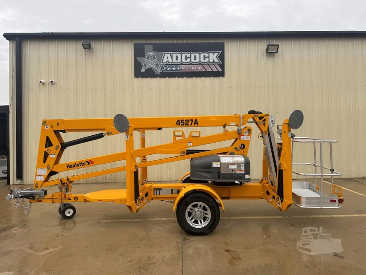 New | in-Stock 2026 HAULOTTE 4527A Towable Boom Lifts Texas US | Adcock Equipment USA #1519512