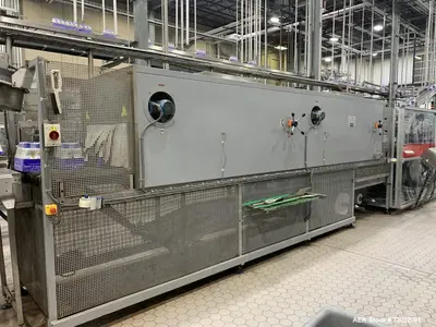 Used SIDEL COMBI SENSOFIL 40/24/12 Liquid & Paste Complete Packaging Lines Illinois US | Aaron Equipment #87128