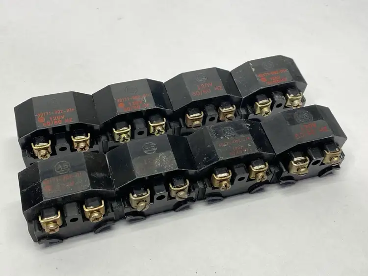 Used ALLEN-BRADLEY POWER TRANSFORMER MODULE 120V LOT OF 8 Transformers | Maverick Industrial Sales #1105940
