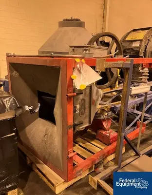 Harrington Hoists, Inc. Hoist with Hopper and Dust Collector