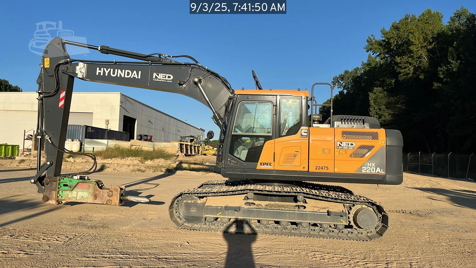 Used 2025 HYUNDAI HX220AL Crawler Excavators North Carolina US | National Equipment Dealers #1422275