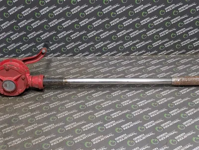 Teel 2P093 Manual Rotary Drum Pump 1" NPT x 40" 10 GPM Max Used