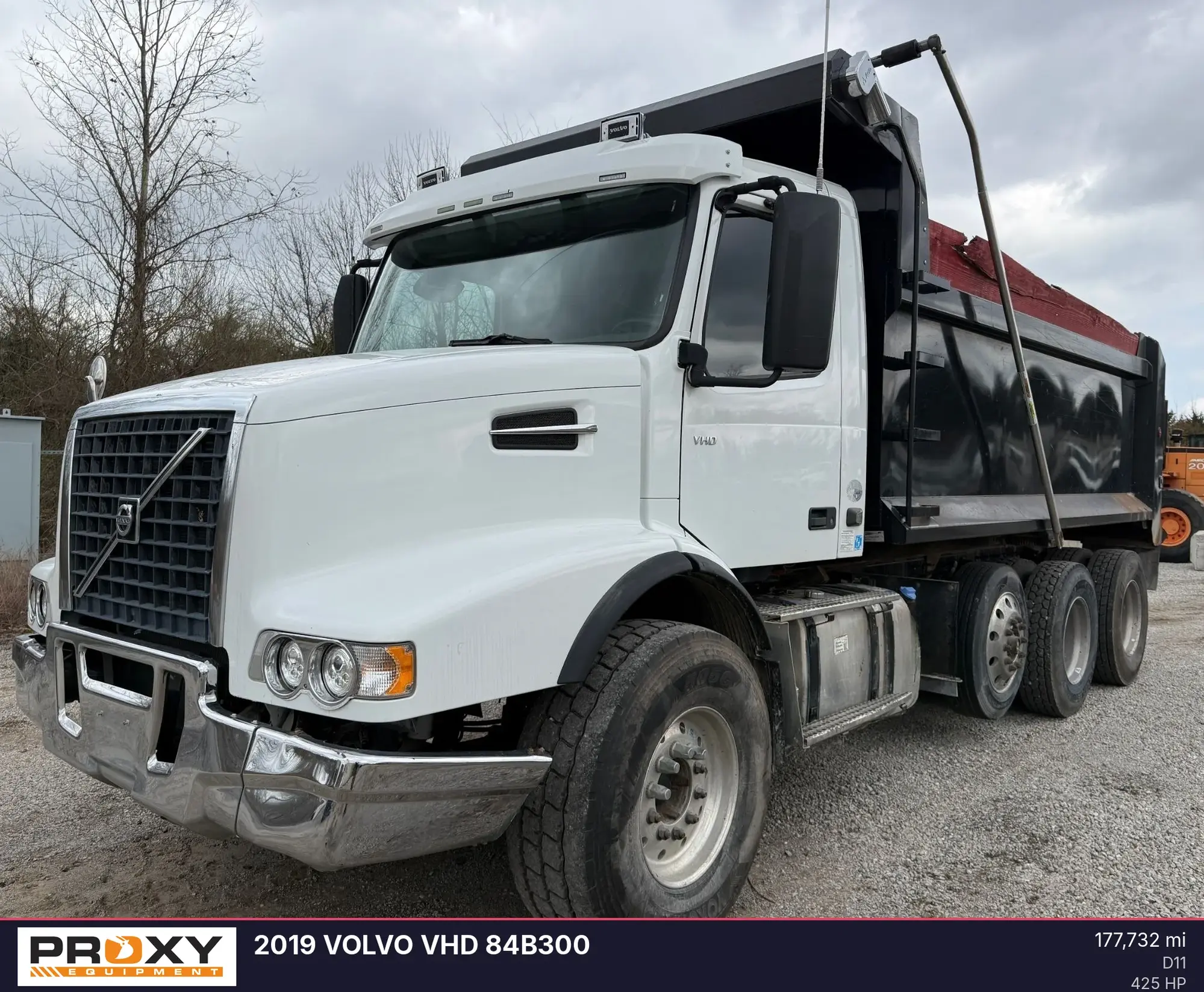 Used 2019 VOLVO VHD 84B300 Dump trucks Kentucky US | Proxy Equipment #1388918