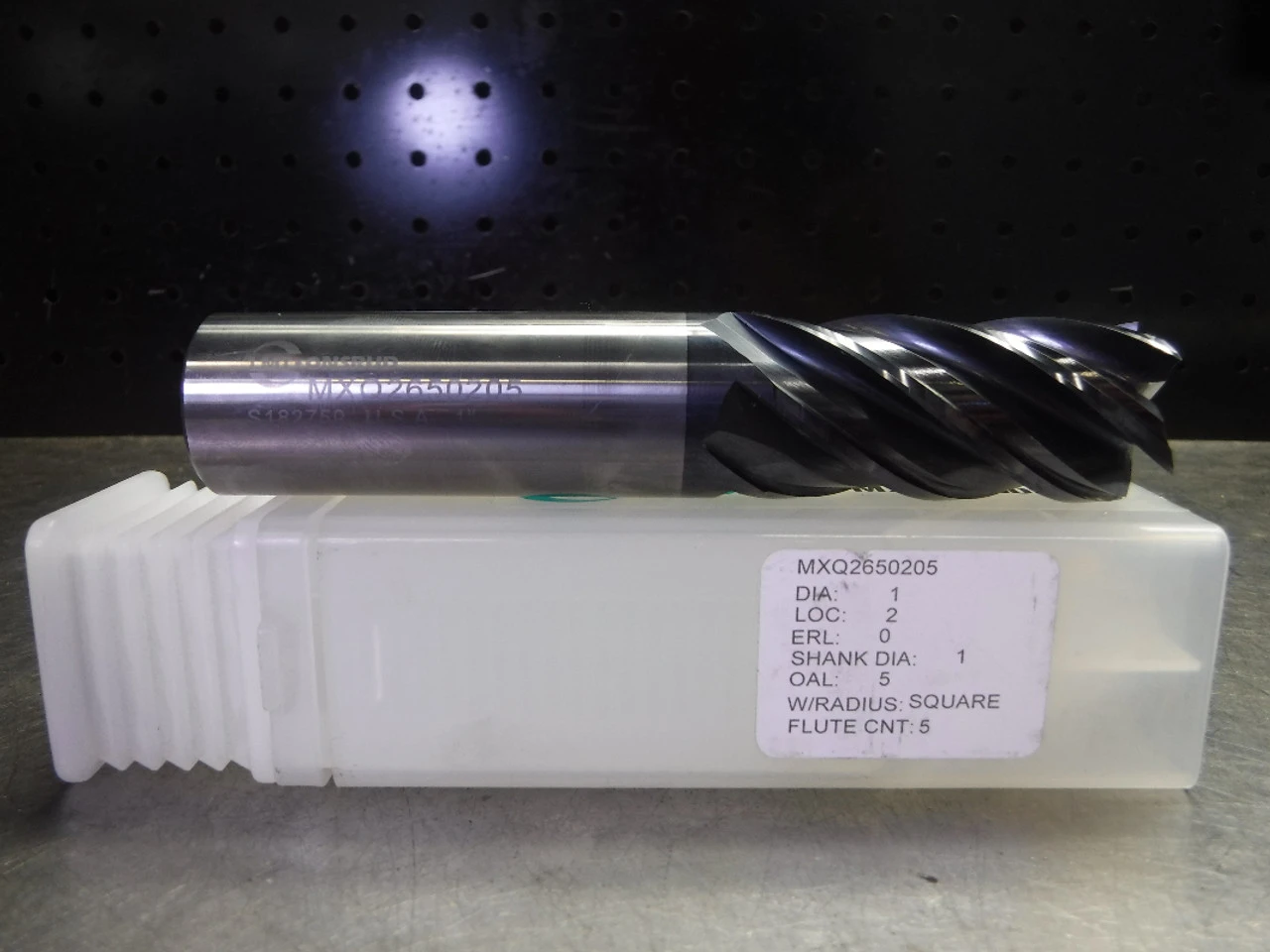 LMT Onsrud 1" Solid Carbide Endmill 5 Flute MXQ2650205 (LOC1327B)