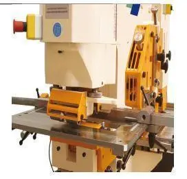 88 Ton, New Geka Hydraulic Ironworker Model Hydracrop 80S - Dual Operator