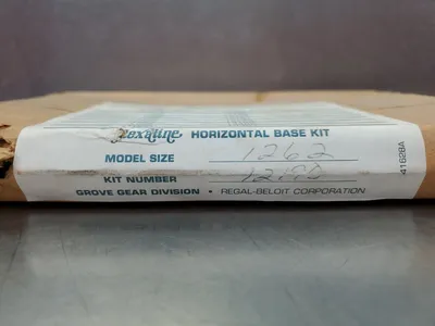 Grove Gear FLEXALINE Kit#12190 (M#1262) Horizontal Base Kit. 4E-28