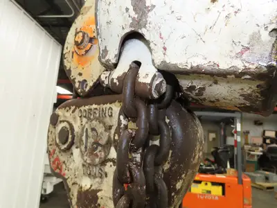 Coffing Porta-Hoist 12 Ton Manual Chain Fall Hand Hoist 9' 6" Lift 24000Lb