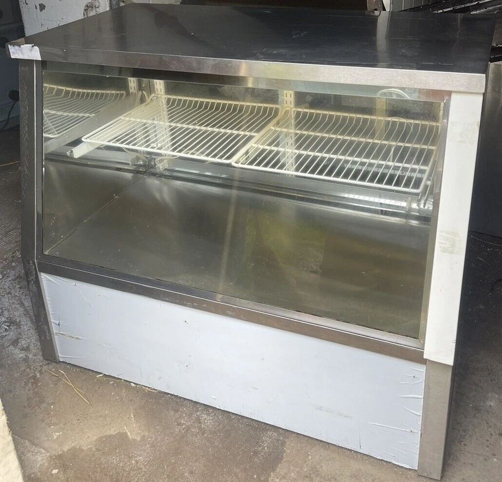 174-0062 Commercial 48” Stainless Steel Dry Glass Full Service Case
