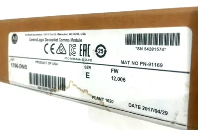 NEW ALLEN-BRADLEY 1756-DNB