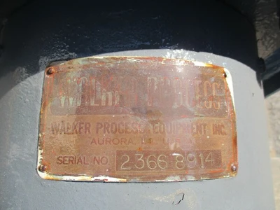 Walker Process Equipment, Falk Enclosed Gear Drive