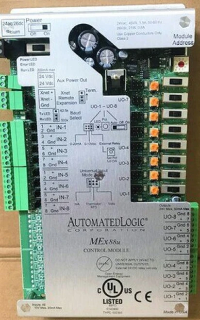 ALC Automated Logic Corp MEx88U ME-Line Multi-Equipment I/O Expander Module [New]
