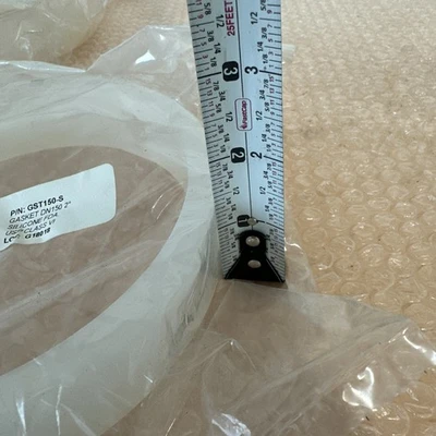 (3) NEW- VALVE GST150-S DN150 2° Silicone Gasket USP Class VI || FAST SHIPPED
