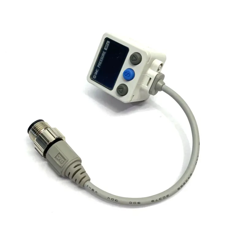 New | in-Stock SMC High Precision Digital Pressure Switch 2-Color, M12 Conn. Pressure Switches Michigan US | Maverick Industrial Sales #1453133