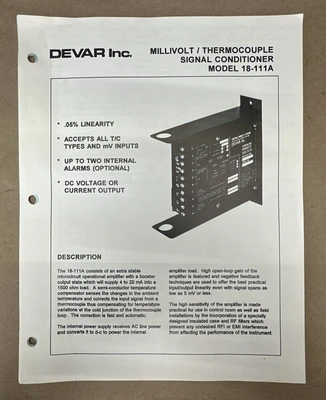 NEW DEVAR Inc 18-111A