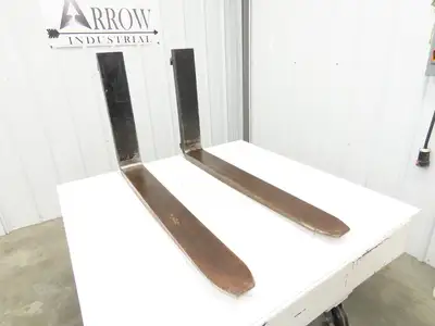 1412002R 4-3/4x42" Class 3 Steel Forklift Forks 20" Carriage 1-Pair HX1650X500