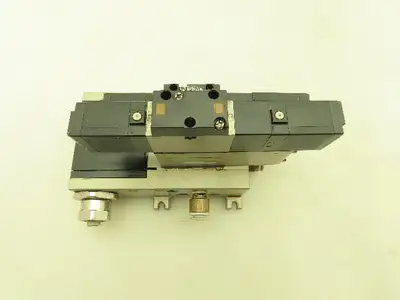 SMC VV5FS2 Plug-In 2-Station Manifold Control Unit VFS2000 Solenoid Valve Bank