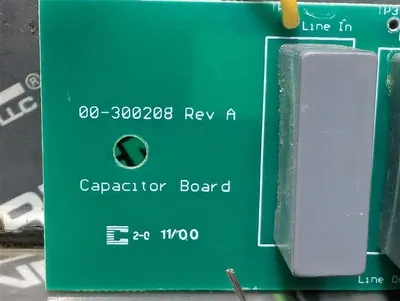 Tri-Monitor 00-300208 Capacitor Board Revision A A2-CS2-00317 Used