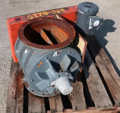 SPC8225  Valve 14" diameter CS Premier Pneumatics rotary airlock feeder