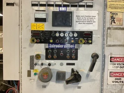 Used 2005 MILACRON APEX 600 6.5'' EXTRUDER Extruders Illinois US | Meadoworks #1498349