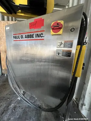 Used Paul O Abbe Stainless Steel Fluidizer – 0.7 Cu Ft for Sale