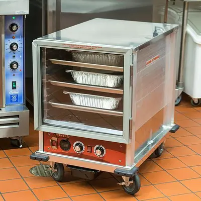 Undercounter half size non insulated heating holding proofer cabinet