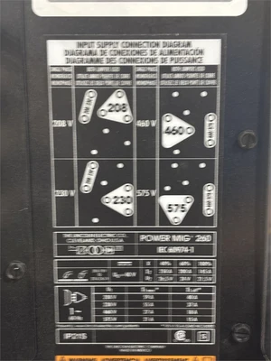 Used LINCOLN "POWERMIG 260" Mig Welders Texas US | MachineryMax #1488347