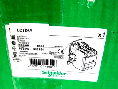 NEW SCHNEIDER ELECTRIC LC1D65 CONTACTOR