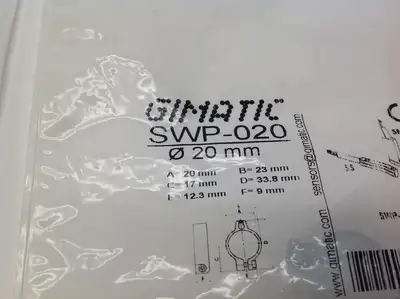 NEW GIMATIC CYLINDER SENSOR BAND 20MM LOT OF 4